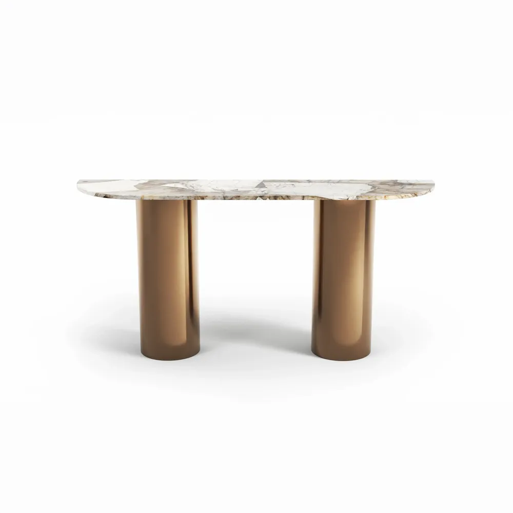 Consoles - Ombrure - Table console - Quartzite Patagonia - 160X40X85 cm - STONE VALLEY