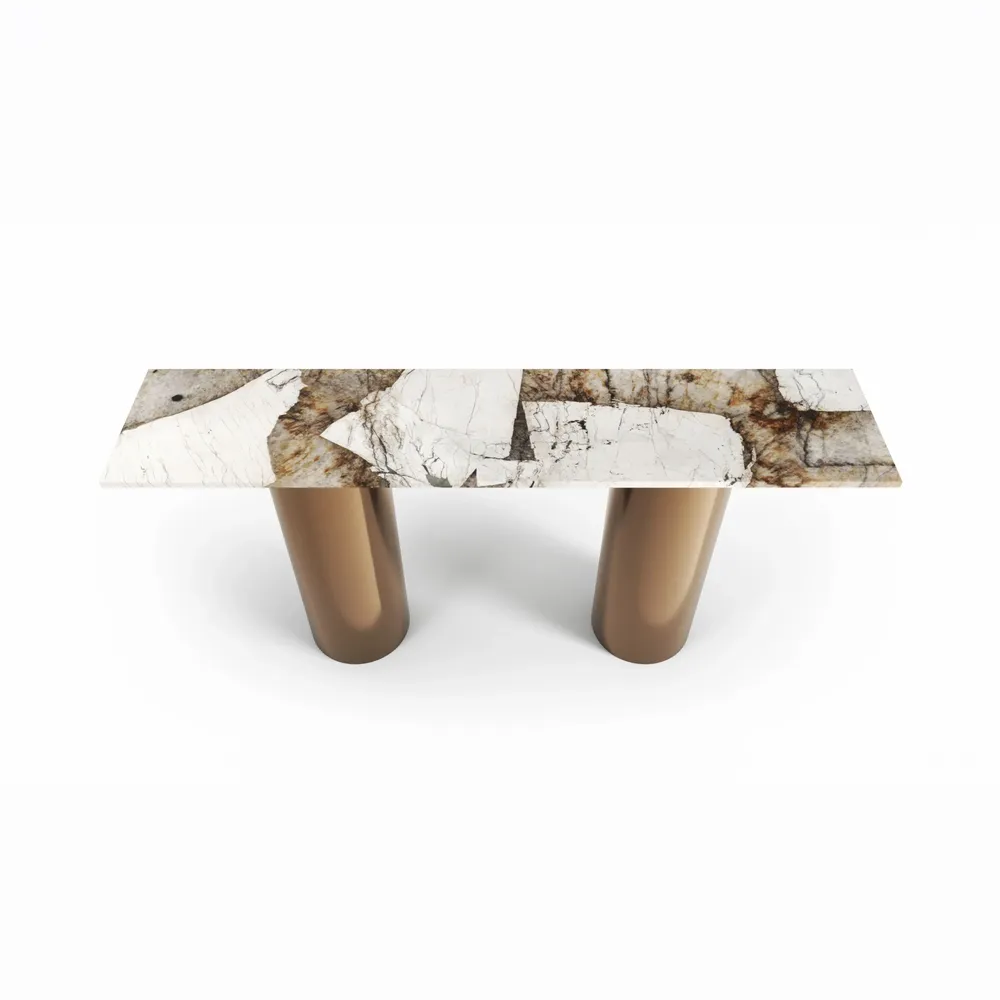 Consoles - Ombrure - Table console - Quartzite Patagonia - 160X40X85 cm - STONE VALLEY