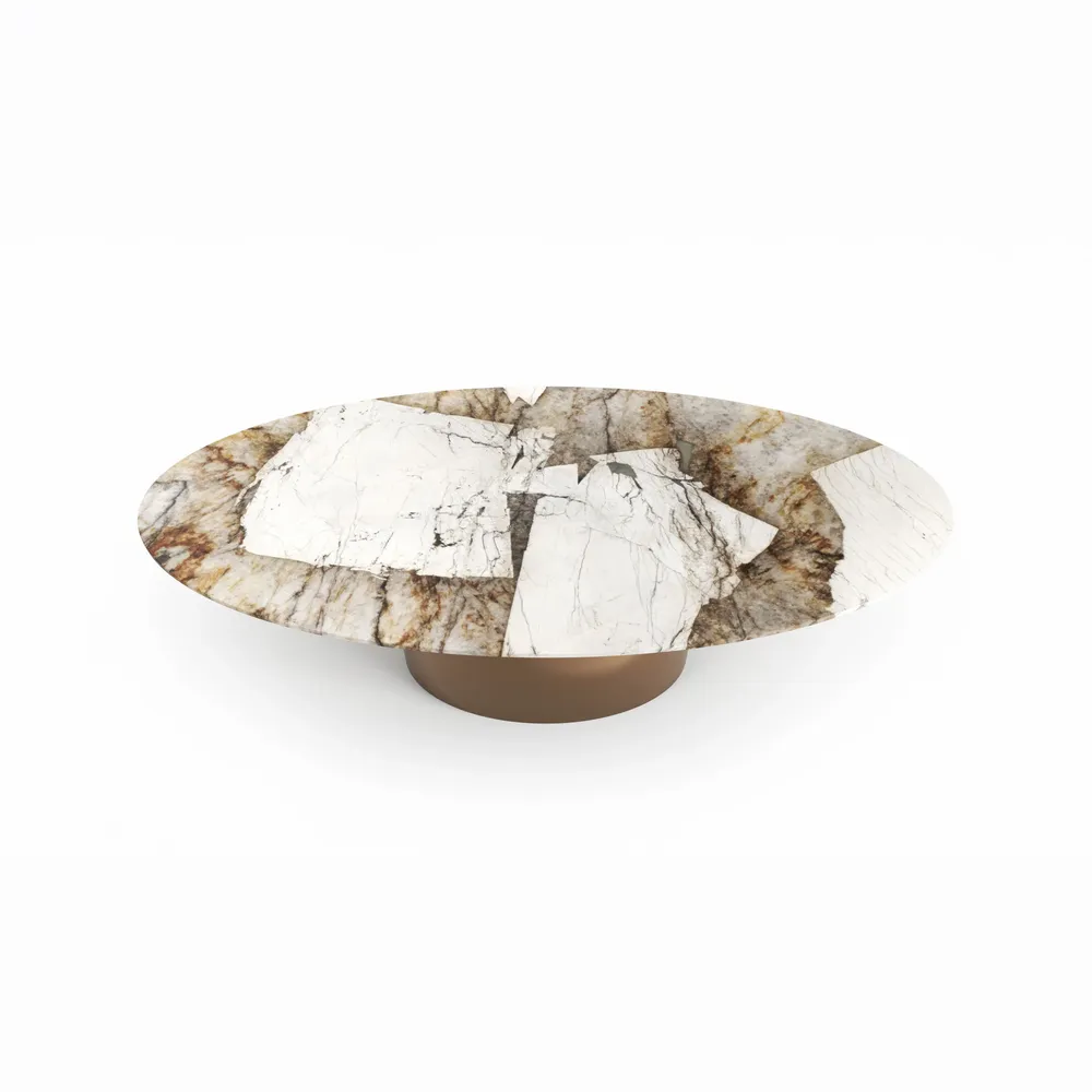 Dining Tables - Valleyra - Dining Tables - Patagonia Quartzite - 180X100X75 cm - STONE VALLEY