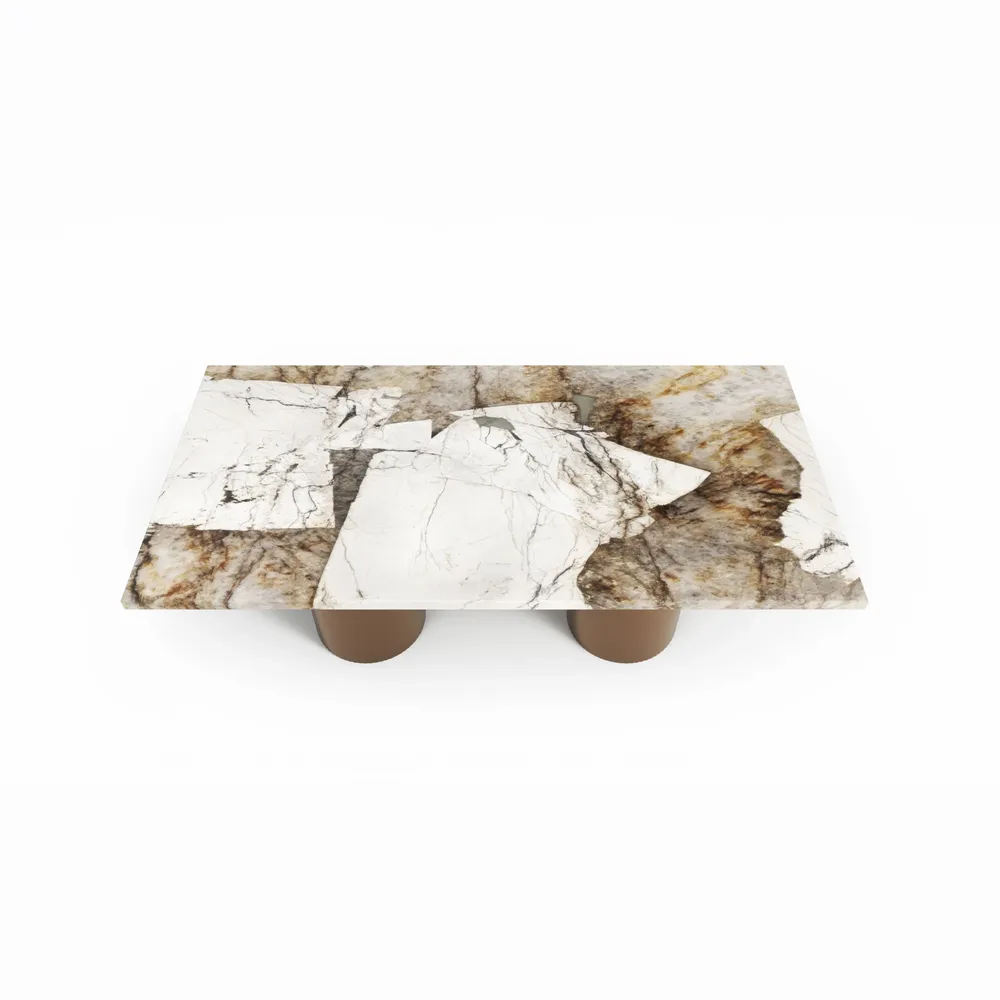 Coffee tables - Jaspura - Coffee tables - Quartzite Patagonia - 120X60X40 cm - STONE VALLEY