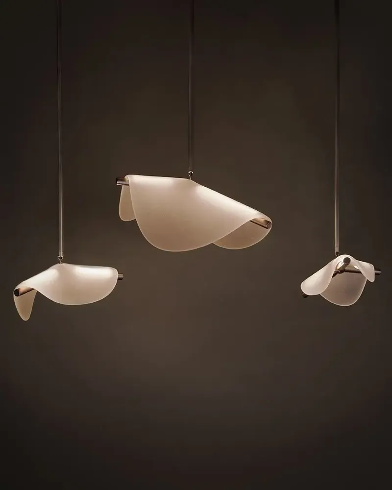 Hanging lights - Slumped Candlestick - TRIODE