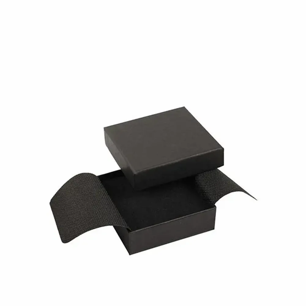Gifts - Matte black smooth cardboard storage box - LAVAL 1878