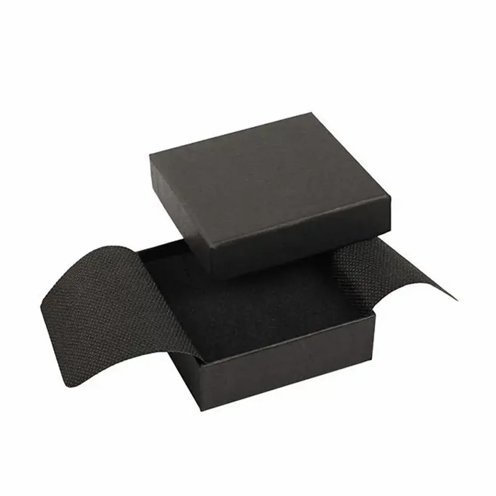 Gifts - Matte black smooth cardboard storage box - LAVAL 1878