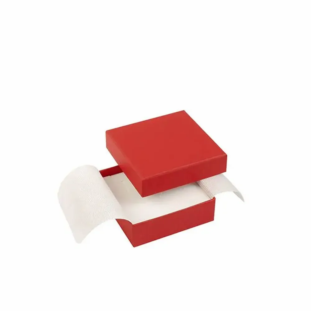 Cadeaux - Écrin vide-poche carton lisse mat rouge - LAVAL 1878