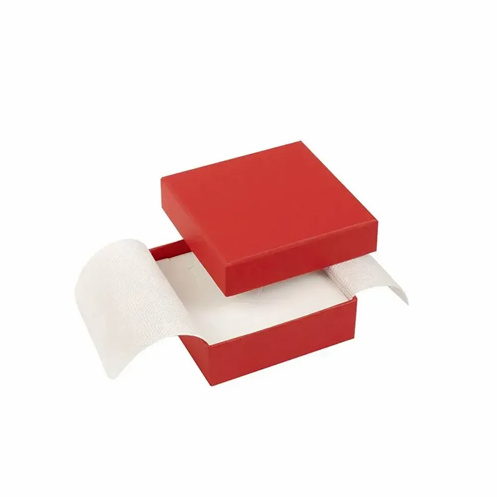 Cadeaux - Écrin vide-poche carton lisse mat rouge - LAVAL 1878