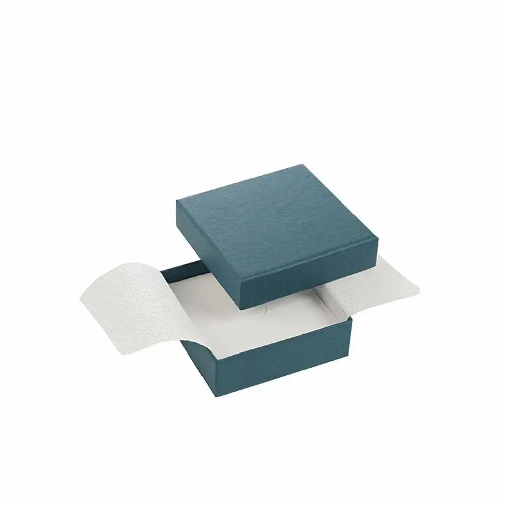 Gifts - Smooth, matte, duck-blue cardboard storage box - LAVAL 1878