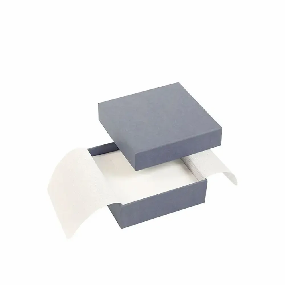 Gifts - Smooth matte blue-grey cardboard storage box - LAVAL 1878