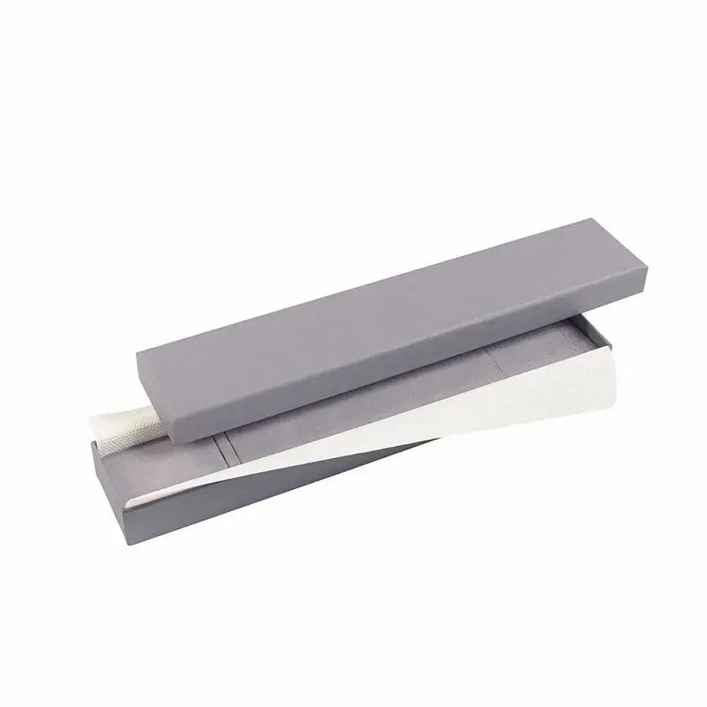 Gifts - Matte grey smooth cardboard bracelet box - LAVAL 1878