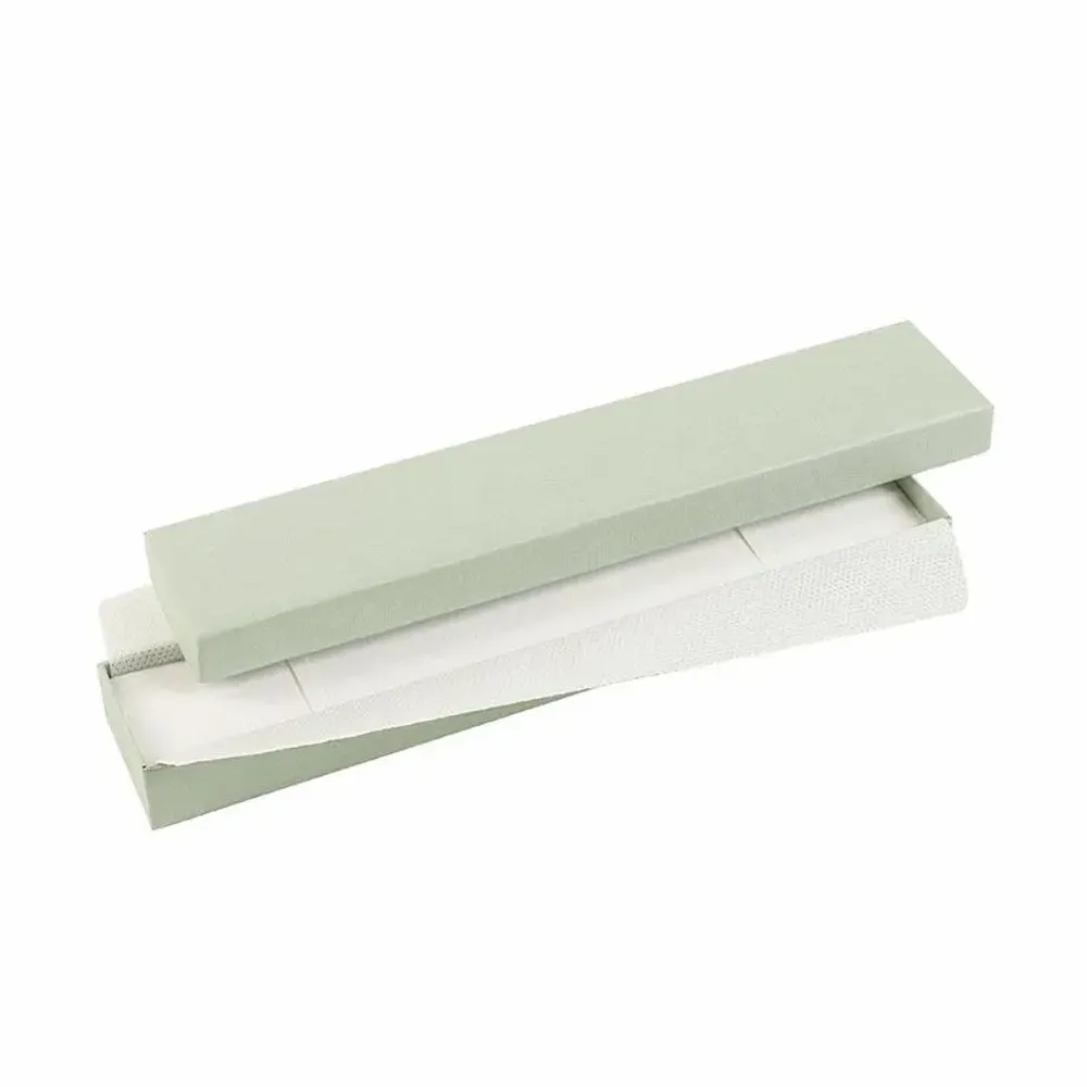 Gifts - Smooth, matte sage green cardboard bracelet box - LAVAL 1878