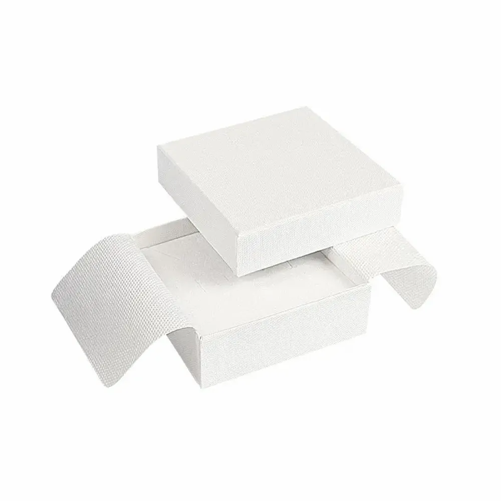 Gifts - White matte textured cardboard storage box - LAVAL 1878