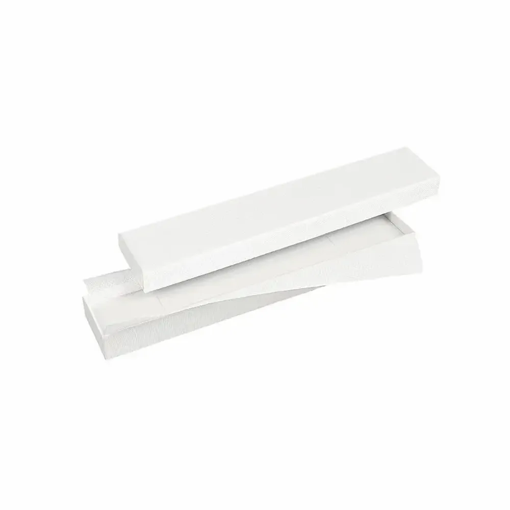 Cadeaux - Écrin bracelet carton aspect grainé mat blanc - LAVAL 1878