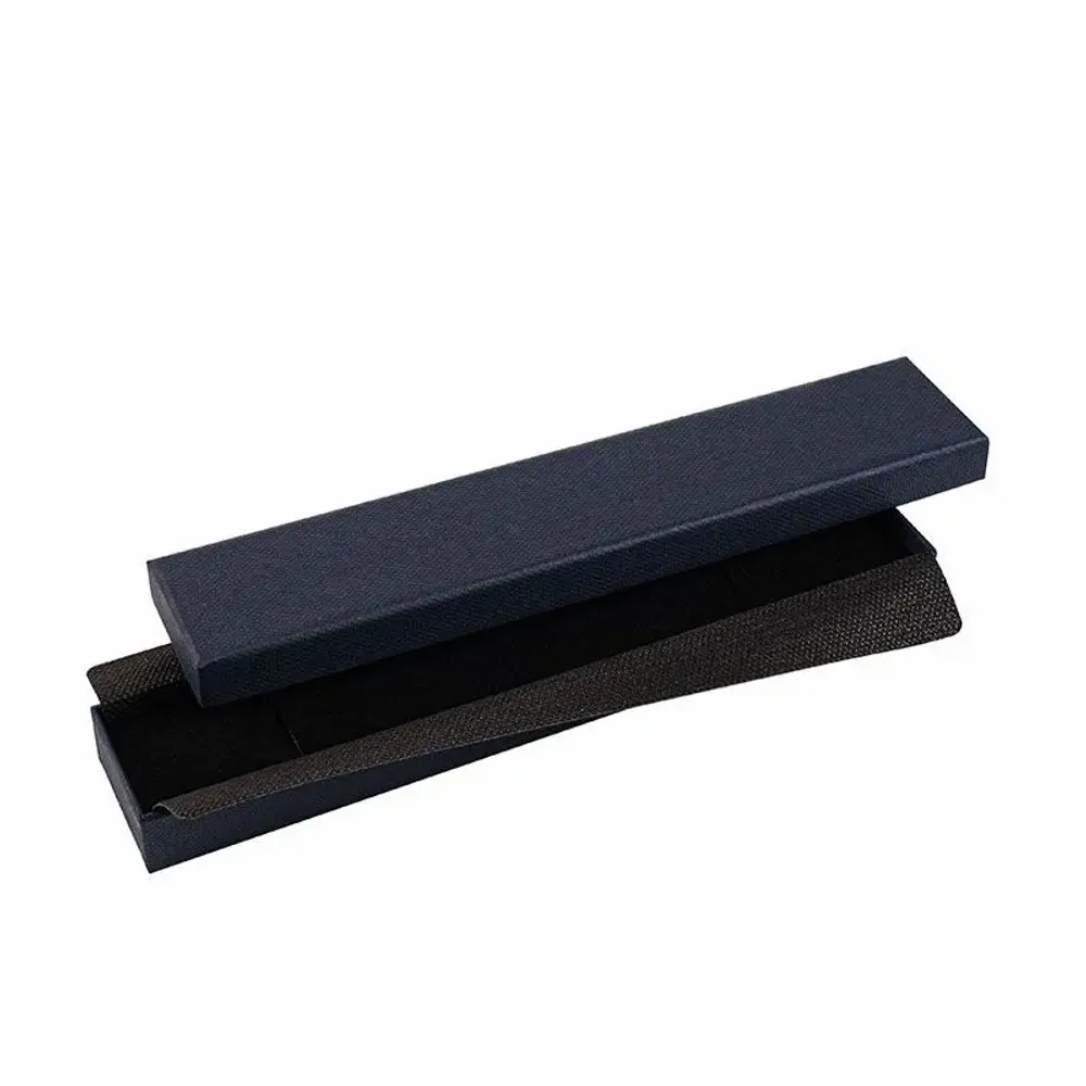 Gifts - Cardboard bracelet box with a matte, grainy navy blue finish - LAVAL 1878
