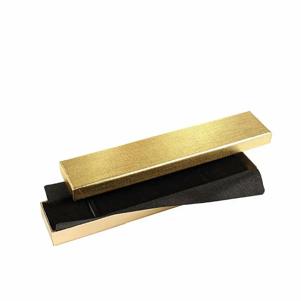 Gifts - Bracelet box: glossy cardboard with a textured and smooth gold finish. - LAVAL 1878
