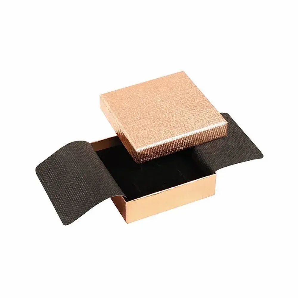 Gifts - Glossy cardboard trinket tray with a textured and smooth rose gold mirror finish. - LAVAL 1878