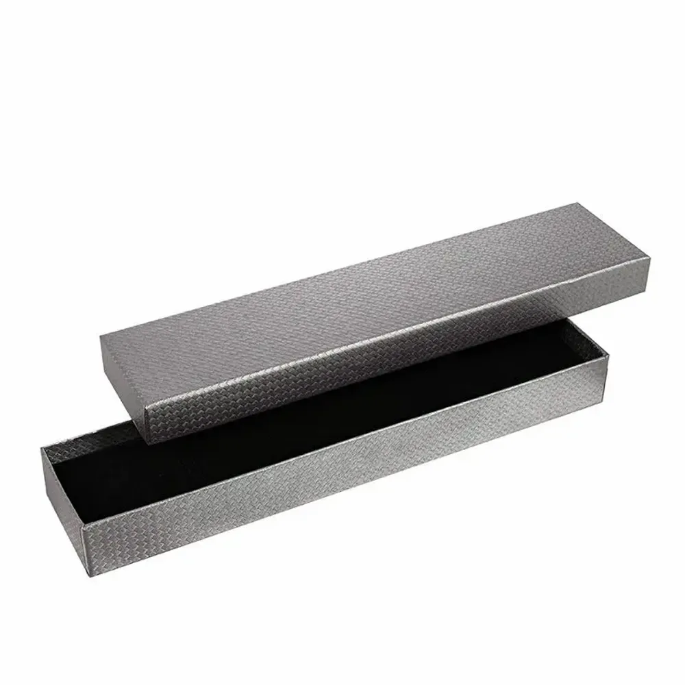 Cadeaux - Écrin bracelet/montre carton aspect gaufré cannelé gris - LAVAL 1878
