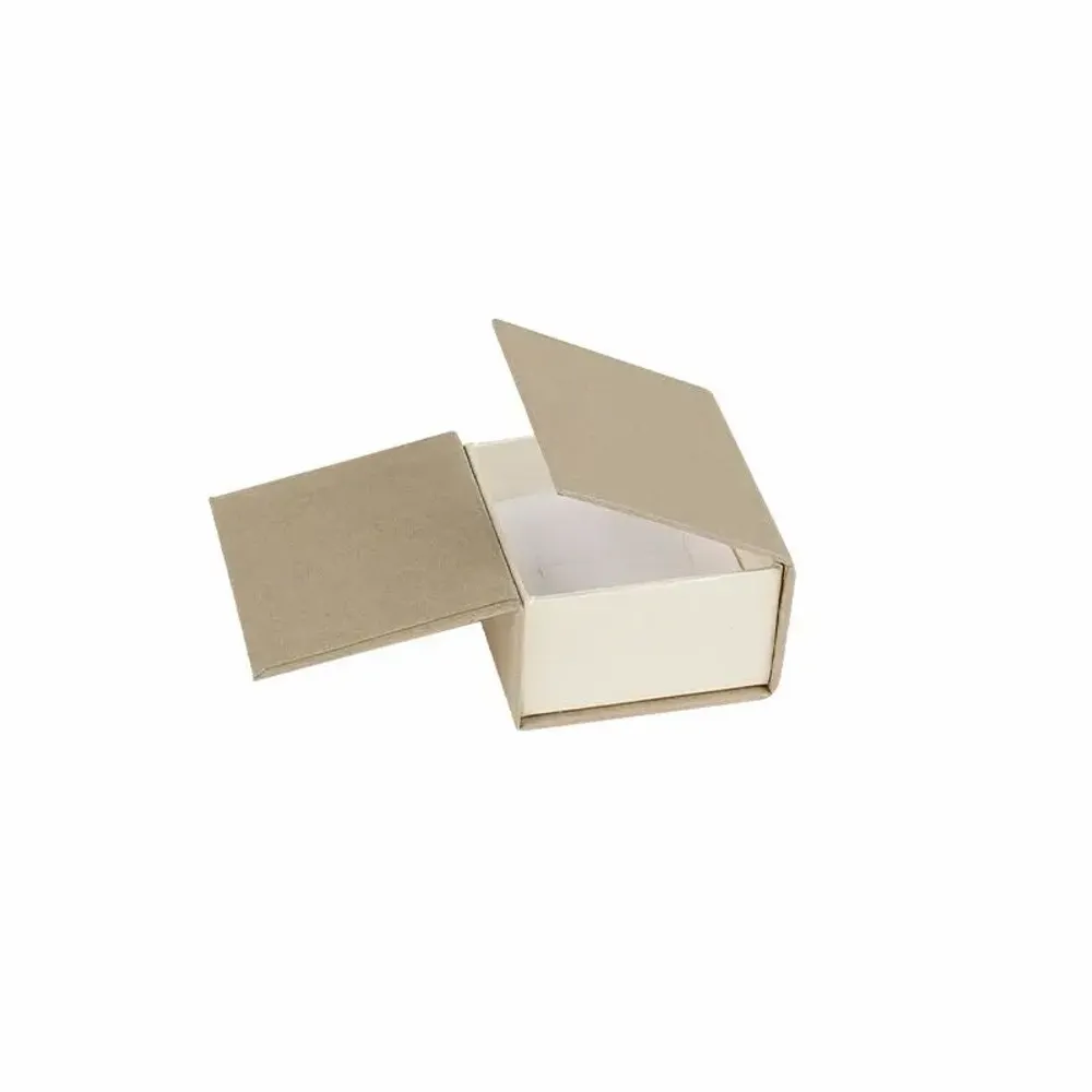 Gifts - Kraft/cream matte cardboard ring box with magnetic closure - LAVAL 1878