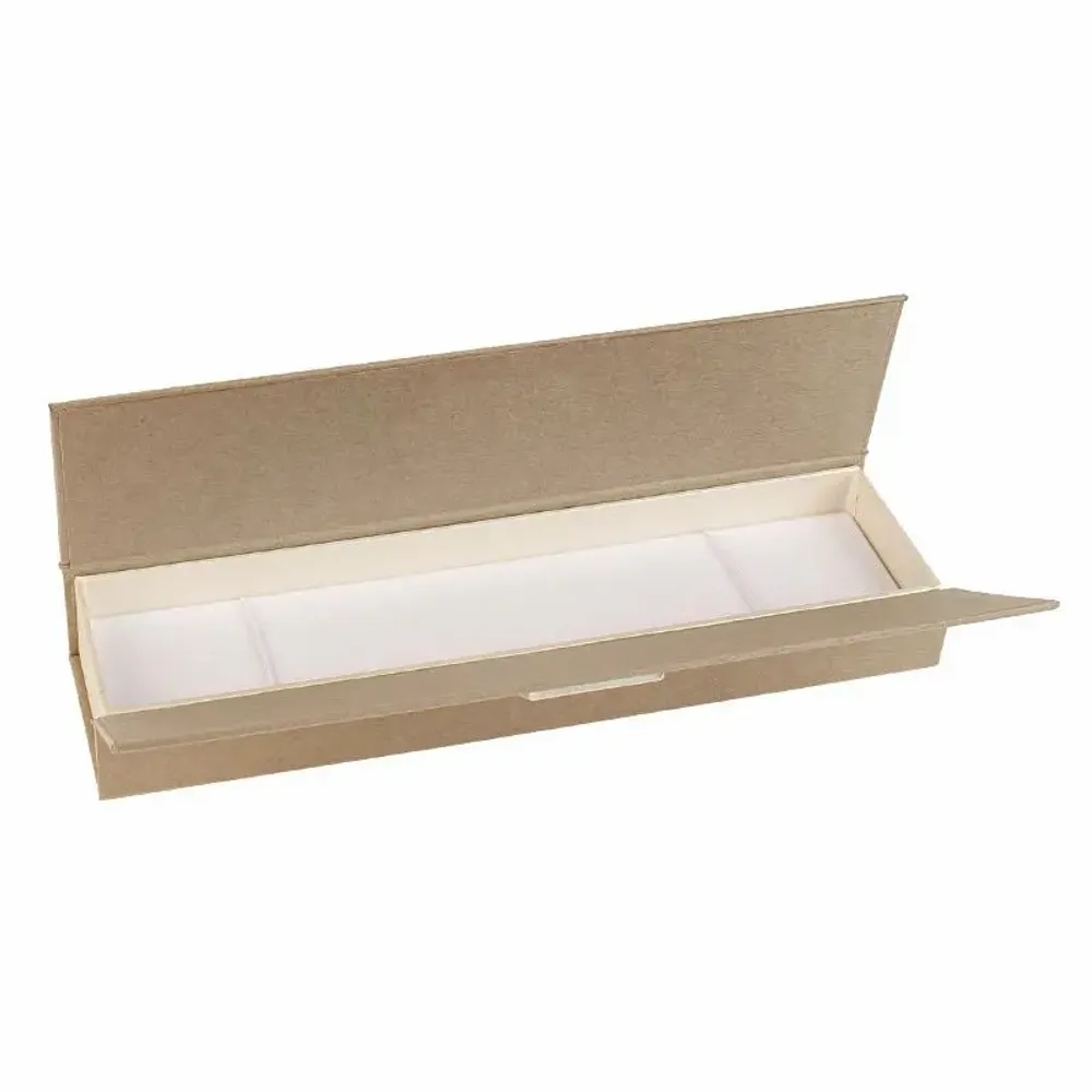 Cadeaux - Écrin bracelet carton mat kraft/crème à fermeture aimantée - LAVAL 1878