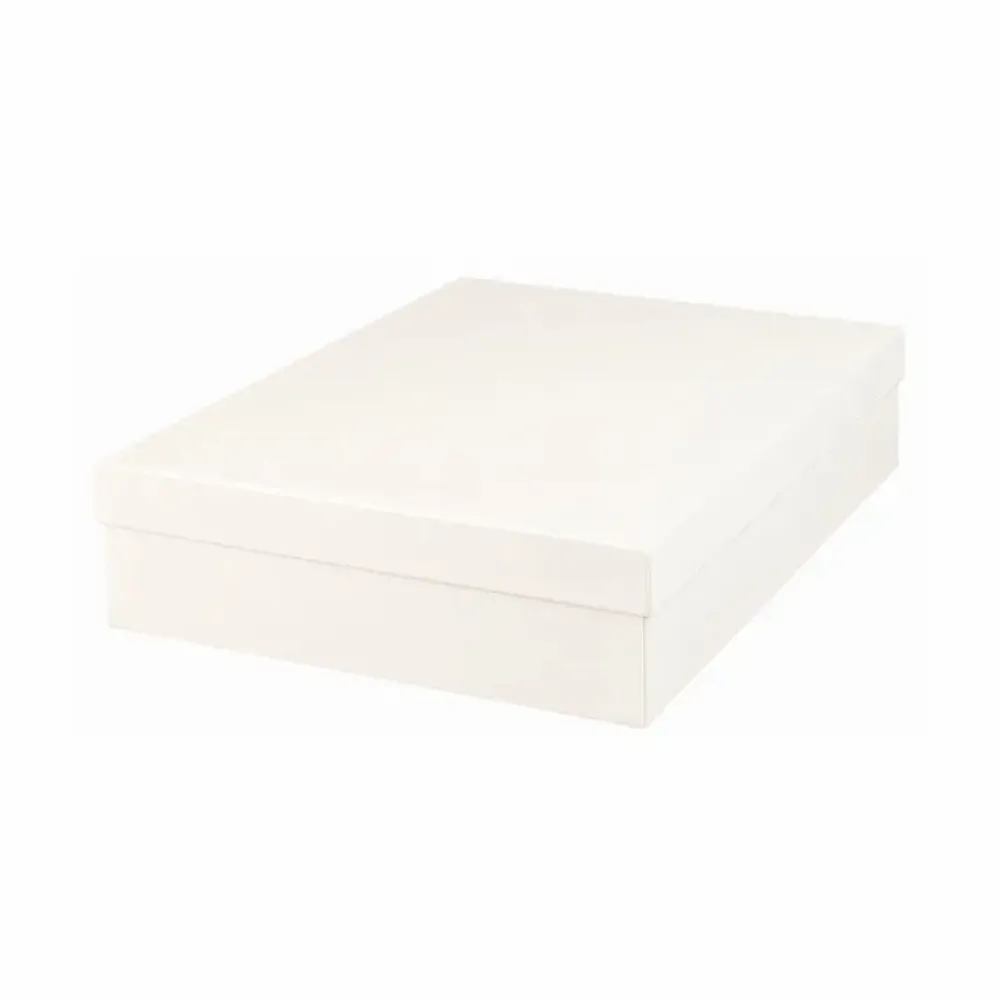 Cadeaux - Boîte carton lisse mat blanc 23 x 31 x 7cm - LAVAL 1878