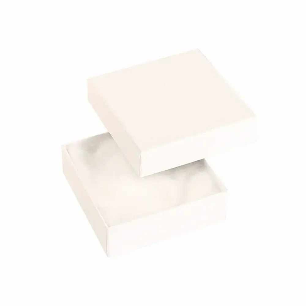 Gifts - Eco-friendly white cardboard storage box with cotton lining - LAVAL 1878