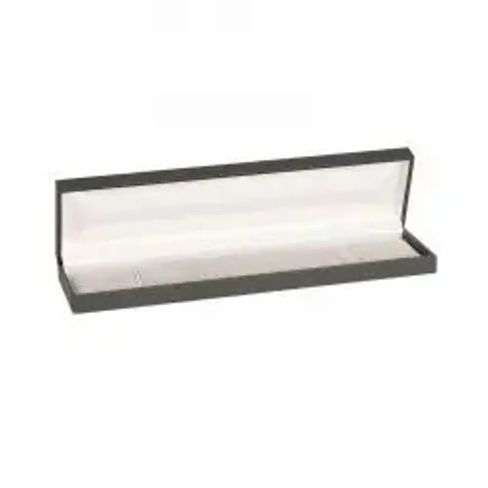 Gifts - Dark grey matte smooth sheathed bracelet case - LAVAL 1878