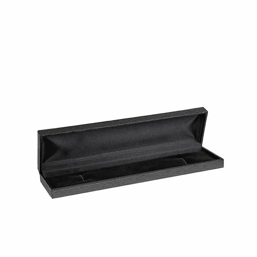 Gifts - Black synthetic-coated bracelet case - LAVAL 1878