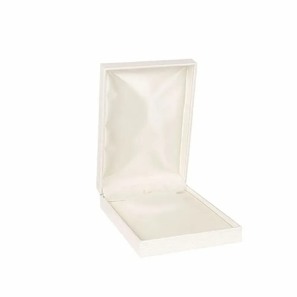 Cadeaux - Ecrin collier gainé synthétique épi blanc - LAVAL 1878