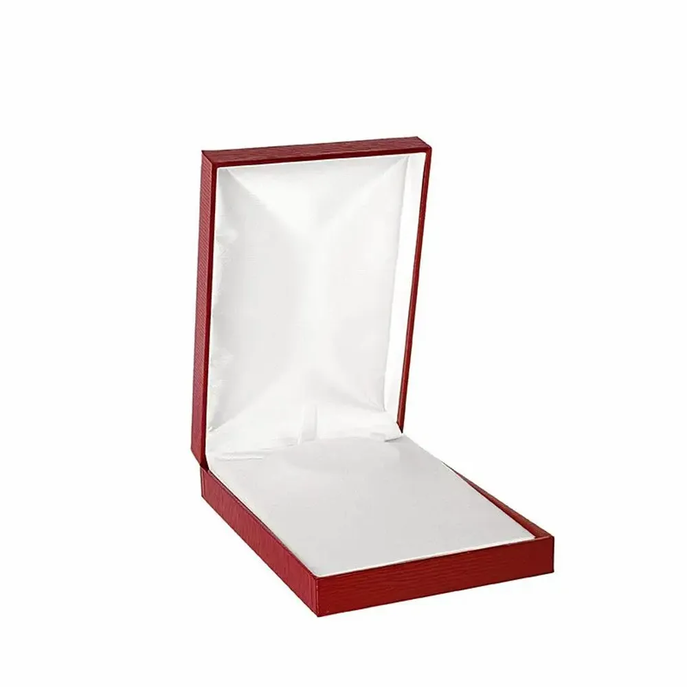 Cadeaux - Écrin collier gainé synthétique épi rouge - LAVAL 1878