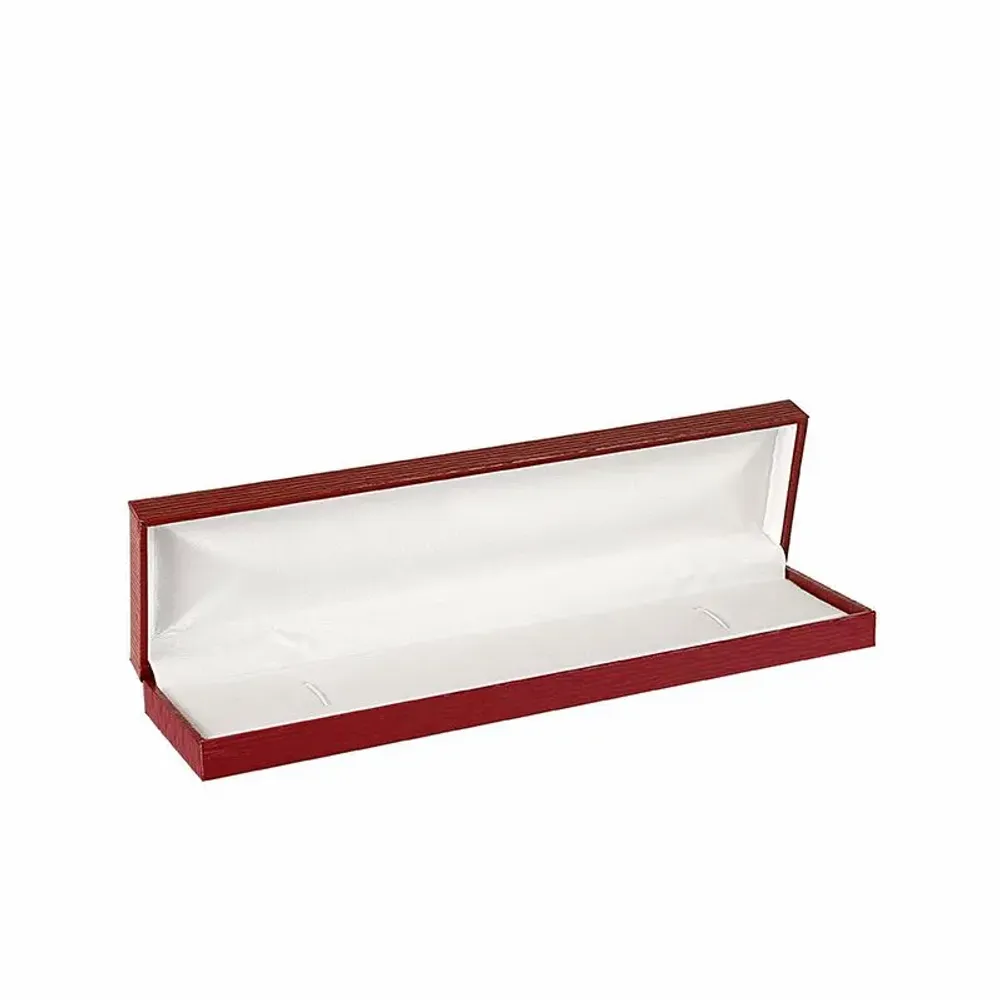 Cadeaux - Écrin bracelet gainé synthétique épi rouge - LAVAL 1878