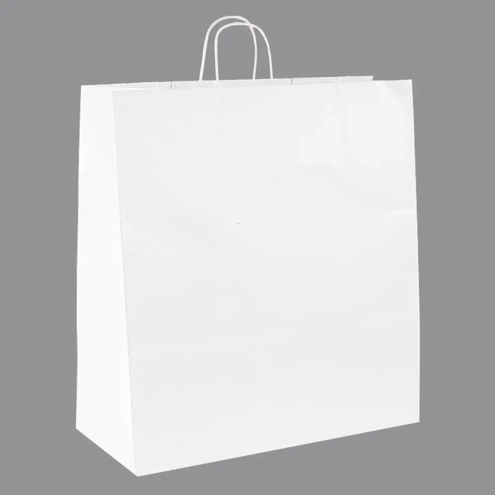 Gifts - White kraft paper bags 45 x 14x 49.5cm, 110g (x50) - LAVAL 1878