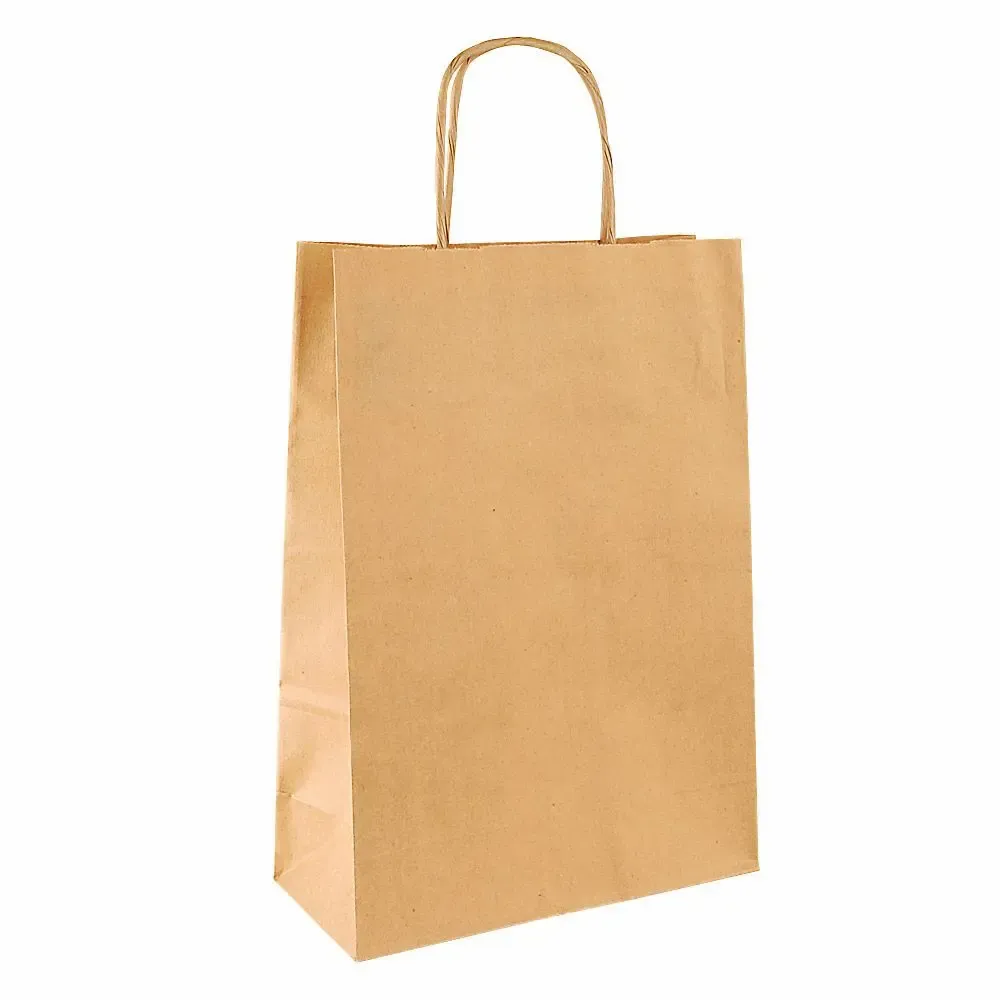 Cadeaux - Sacs papier kraft naturel 35 x 14 x H 44cm, 100g (x50) - LAVAL 1878