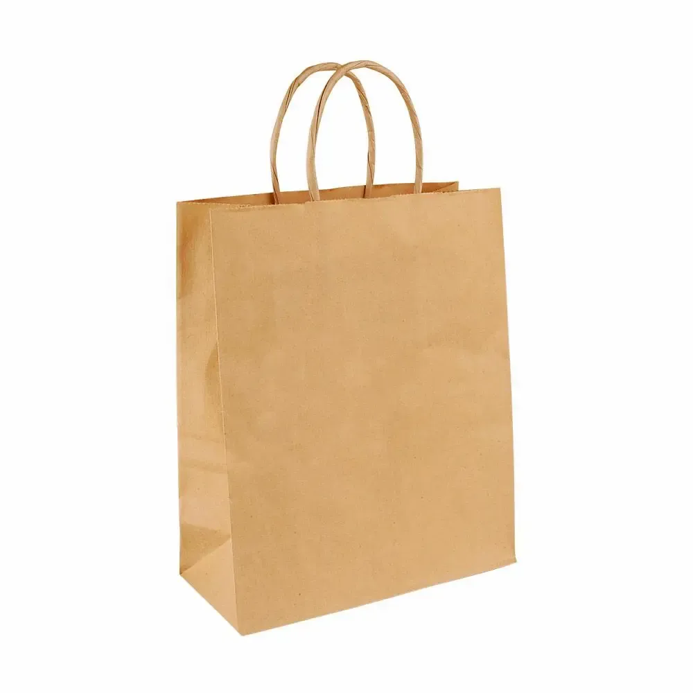 Cadeaux - Sacs papier kraft naturel 18 x 8 x H 22cm, 90g (x50) - LAVAL 1878