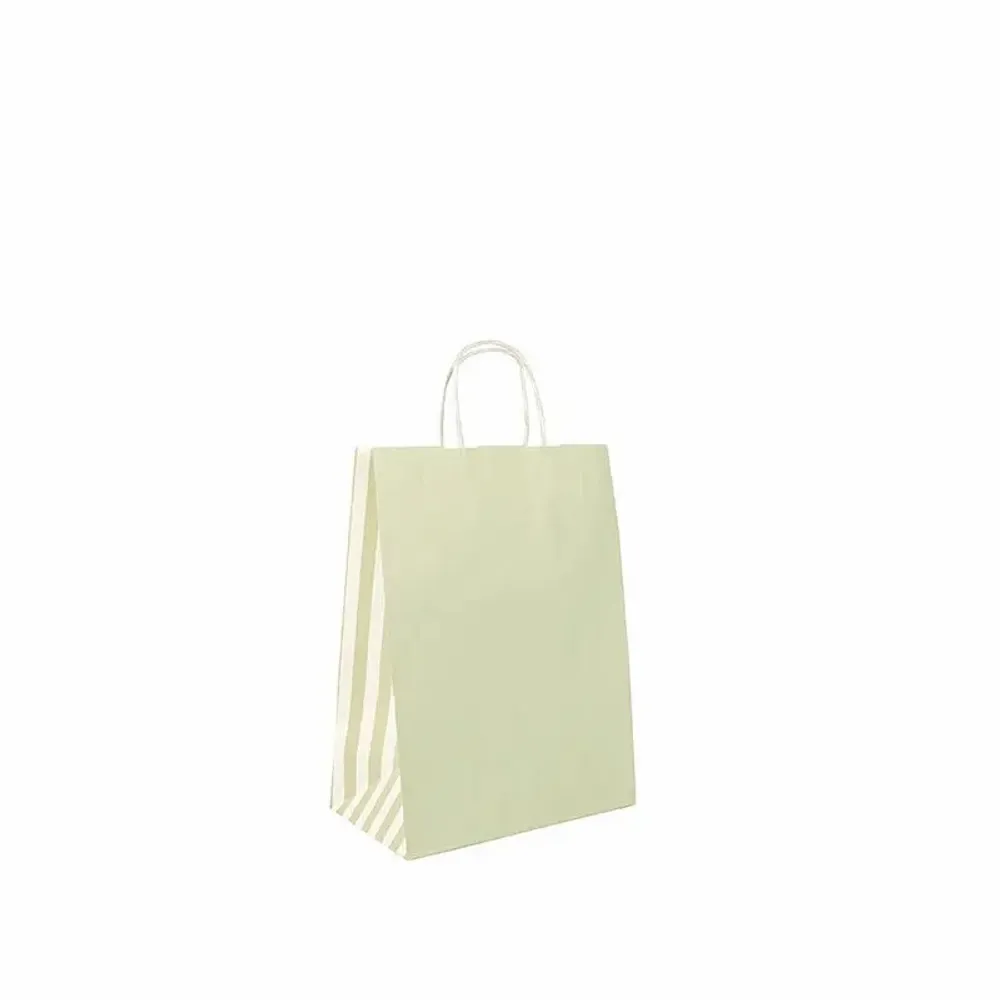Gifts - Sage green kraft paper bags - LAVAL 1878