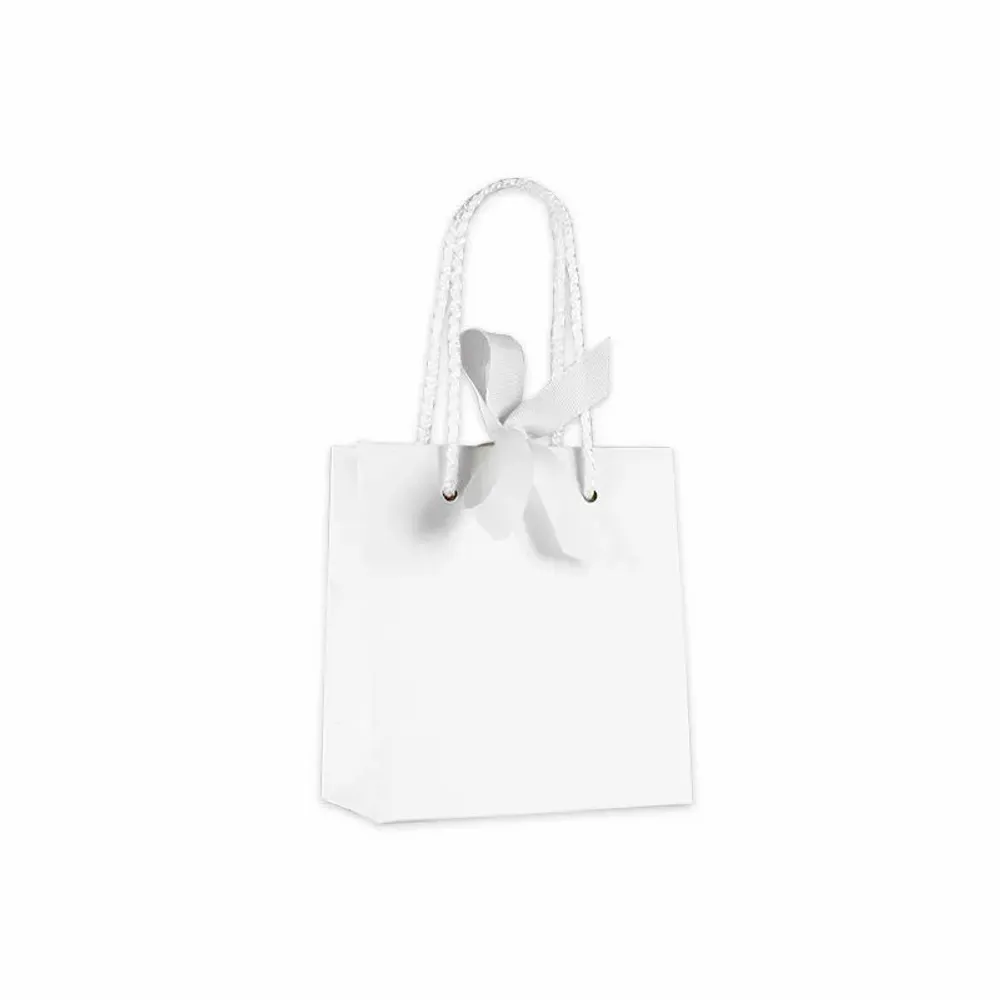 Cadeaux - Sacs papier satiné blanc - LAVAL 1878