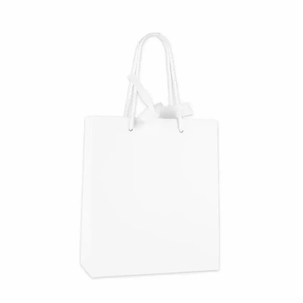 Cadeaux - Sacs papier satiné blanc - LAVAL 1878