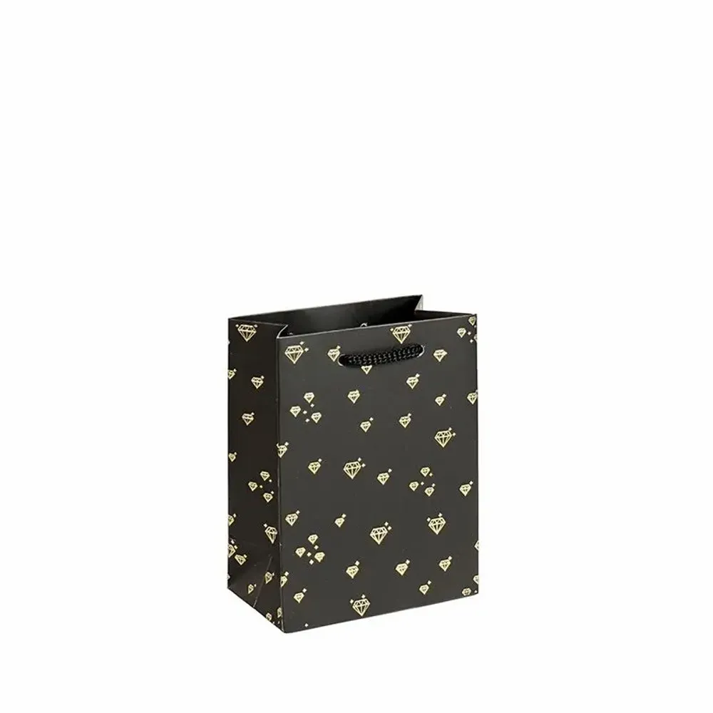 Gifts - Matte black paper bags - LAVAL 1878