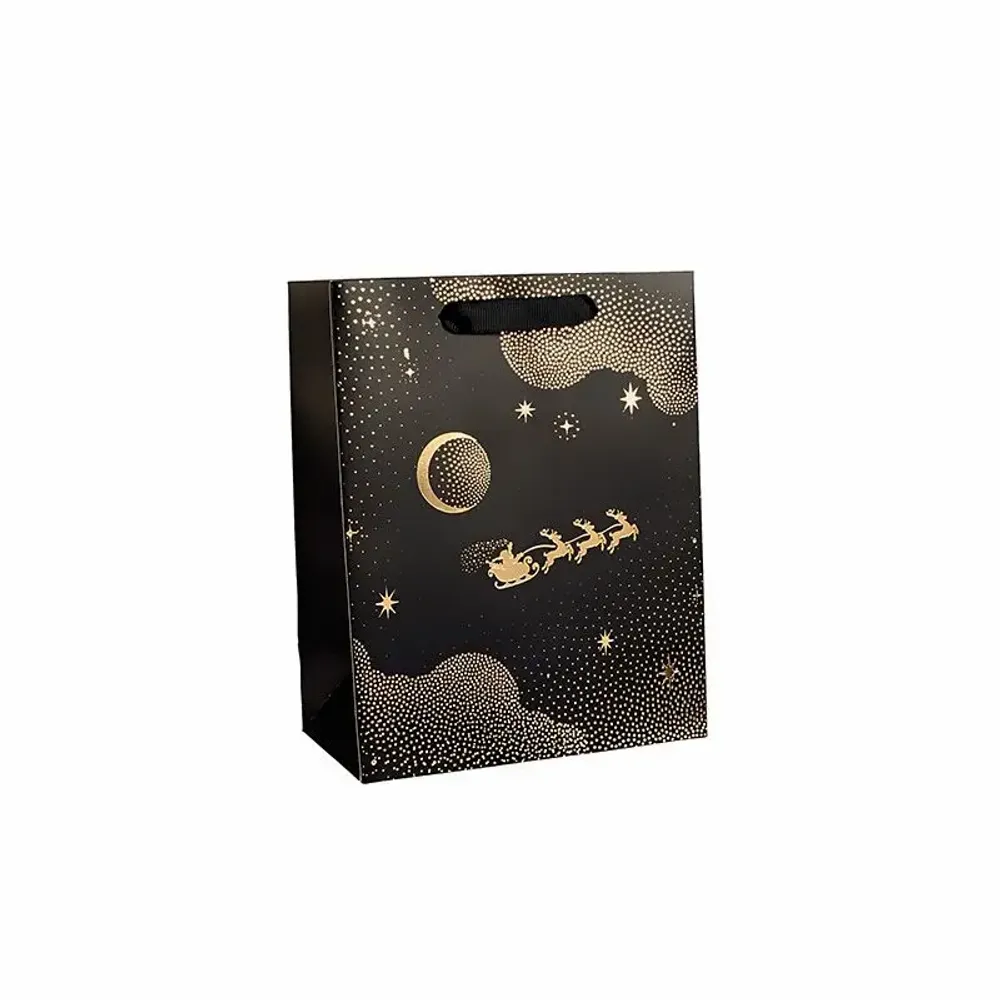 Gifts - Matte black paper bags - LAVAL 1878