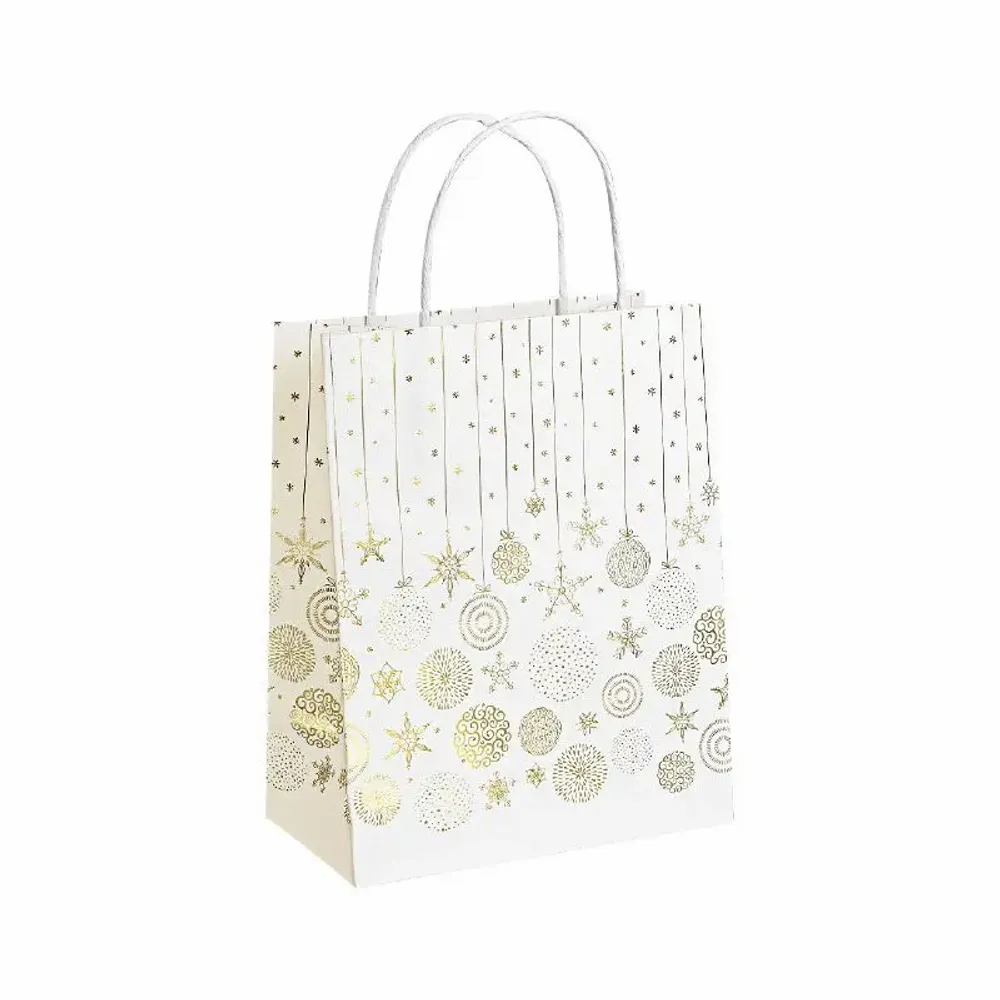 Gifts - Gold Christmas kraft paper bags - LAVAL 1878