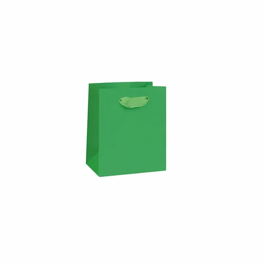 Gifts - Green matte paper bags - LAVAL 1878