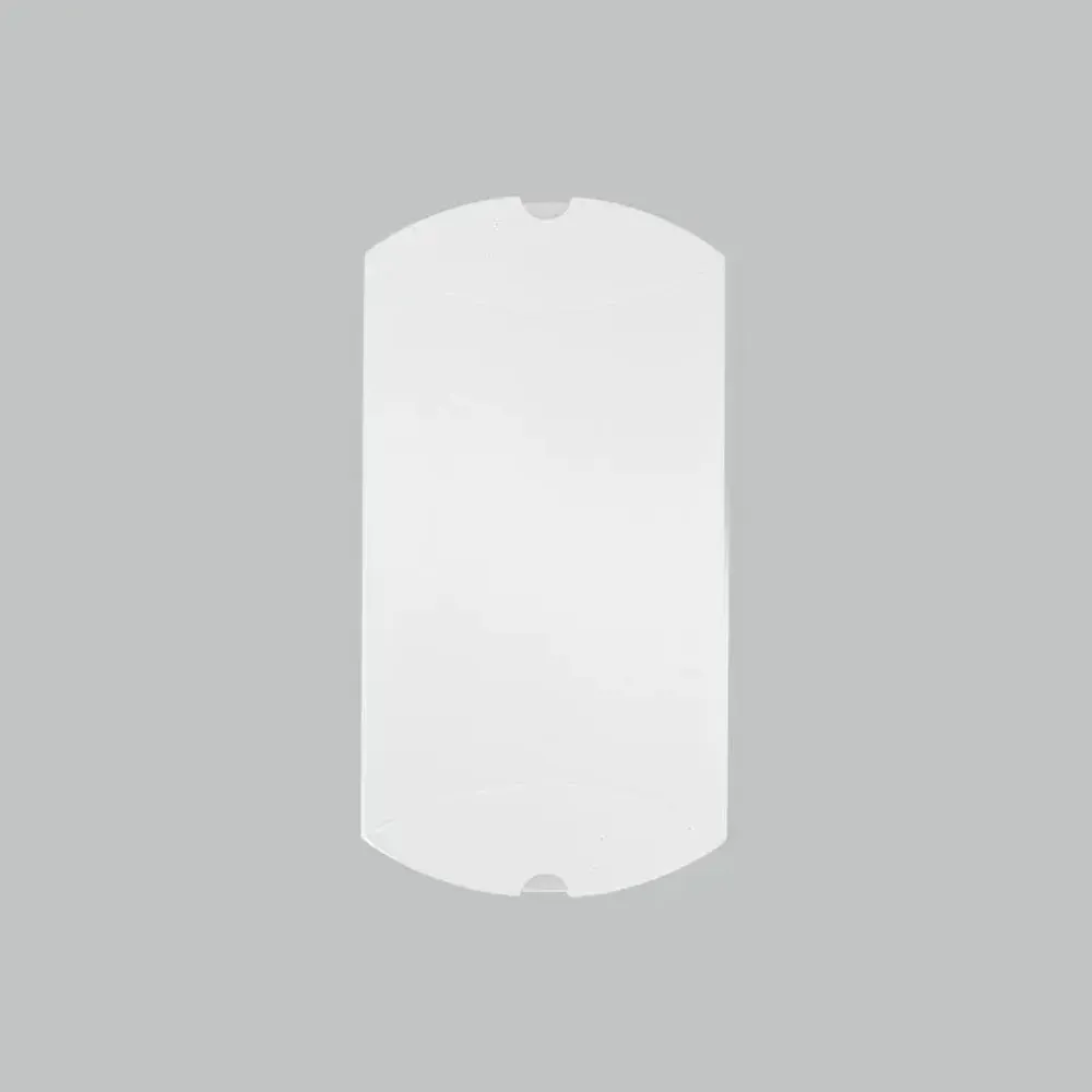 Gifts - Matte white cardboard Berlingots, 290g - 11.5 x 15 x 3.5cm (x25) - LAVAL 1878