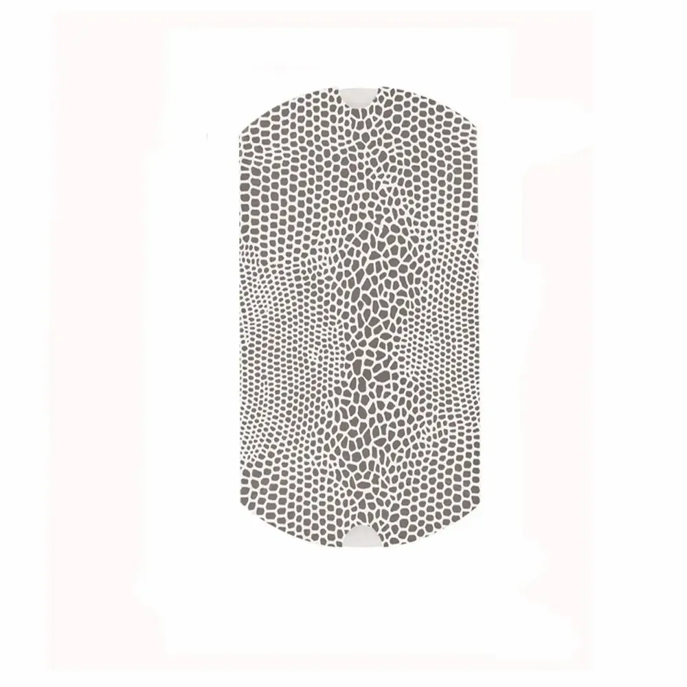 Cadeaux - Berlingots carton impression lézard blanc/argenté - LAVAL 1878