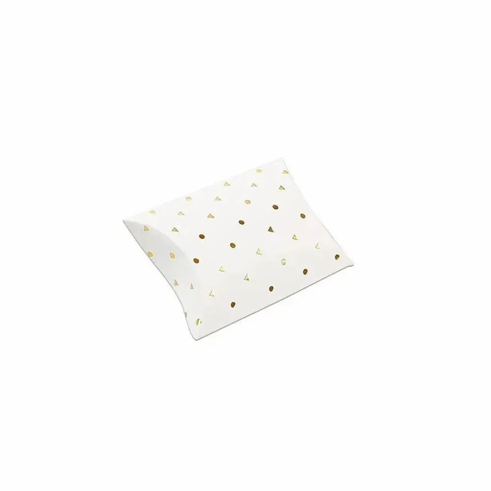 Gifts - White matte cardboard parcels with polka dots/triangles - LAVAL 1878