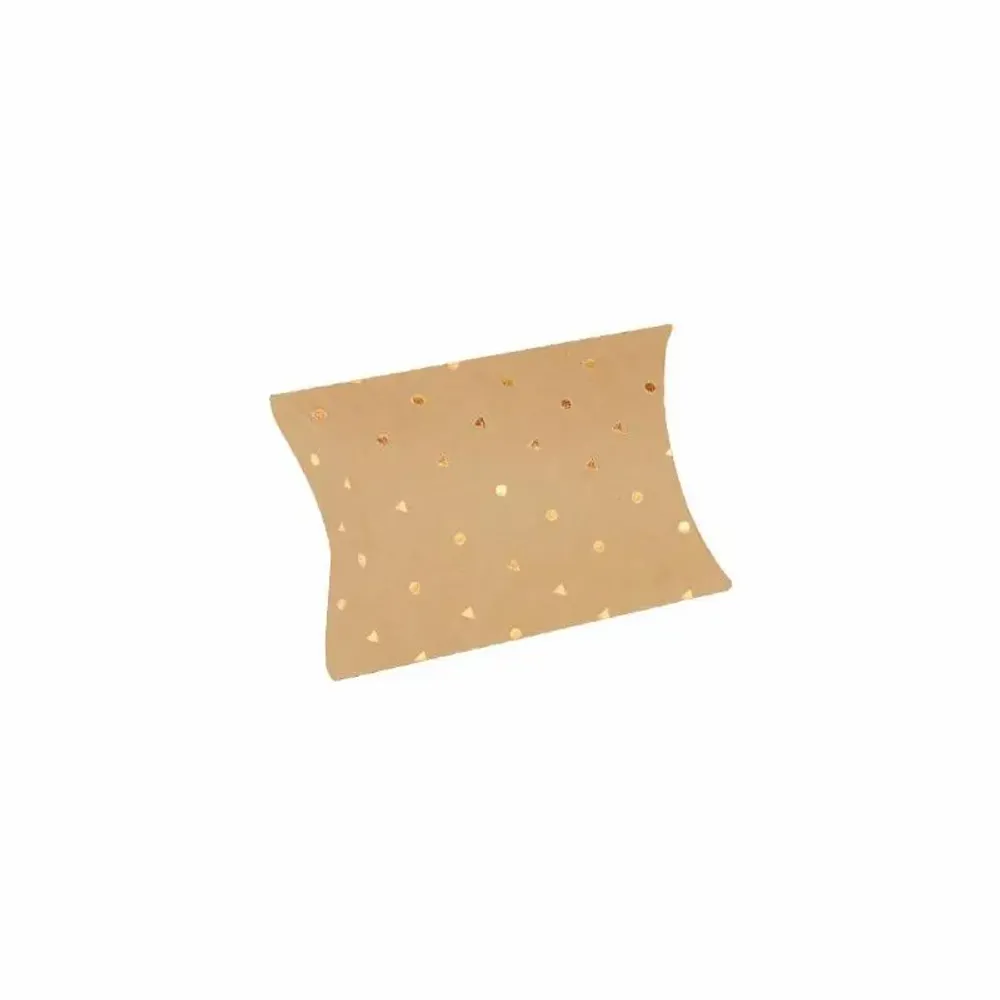 Gifts - Natural kraft cardboard parcels with polka dots/triangles - LAVAL 1878