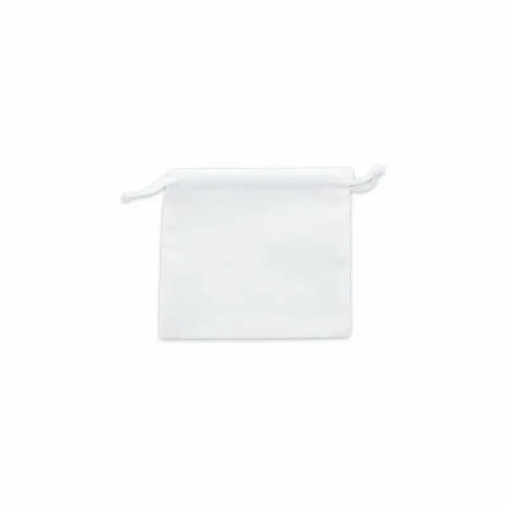 Gifts - 100% cotton drawstring bags with white cotton cords, 11 x 10cm (x5) - LAVAL 1878