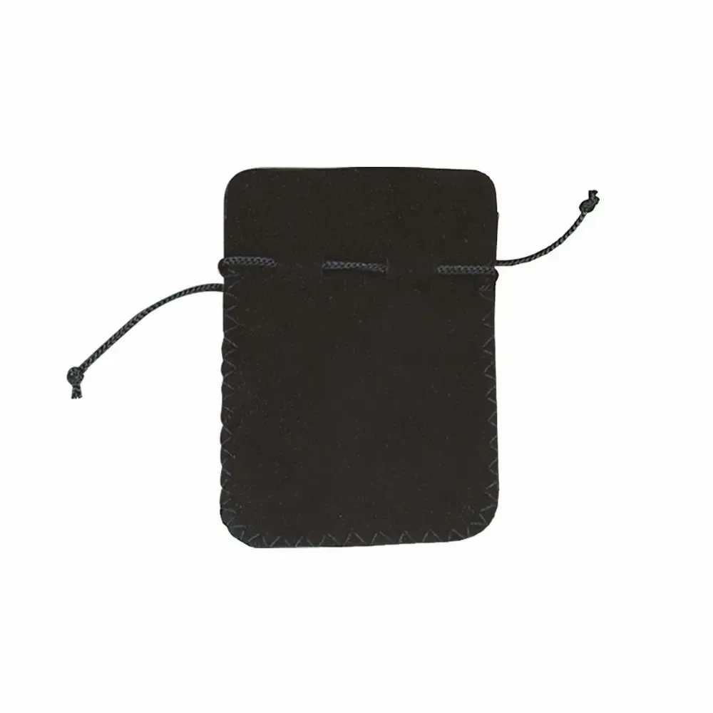 Gifts - Black synthetic felt pouches - 12 x 14cm (x10) - LAVAL 1878