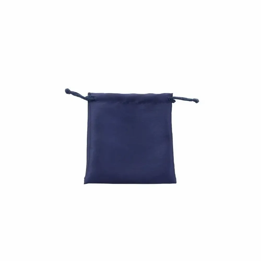 Gifts - Synthetic satin drawstring bags, navy blue, 11 x 10cm (x5) - LAVAL 1878