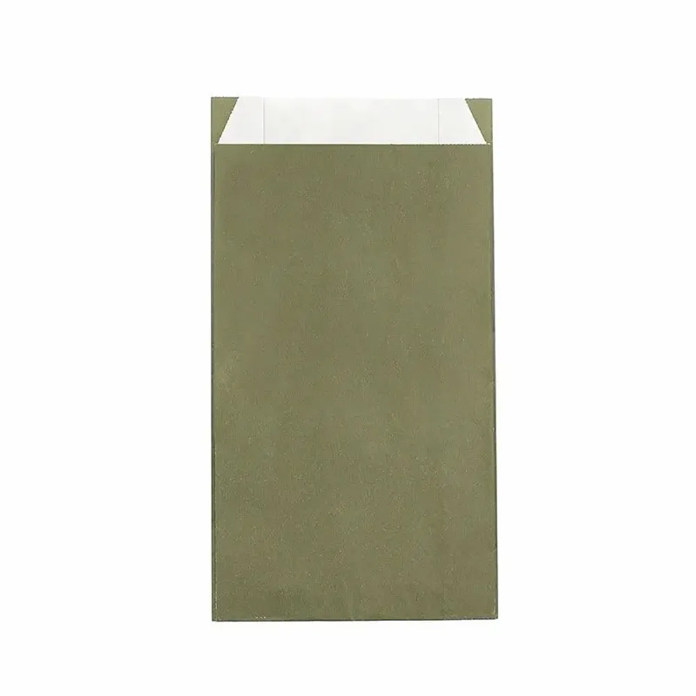 Gifts - Iridescent matte khaki gift bags, 18 x 6 x 35cm, 70g (x250) - LAVAL 1878