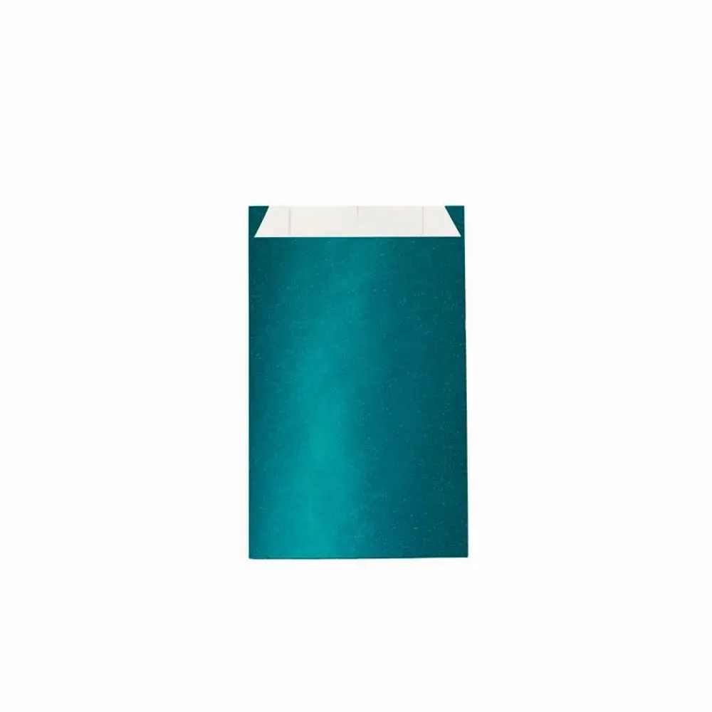 Gifts - Iridescent matte duck blue gift bags, 12 x 4.5 x 20cm, 70g (x125) - LAVAL 1878