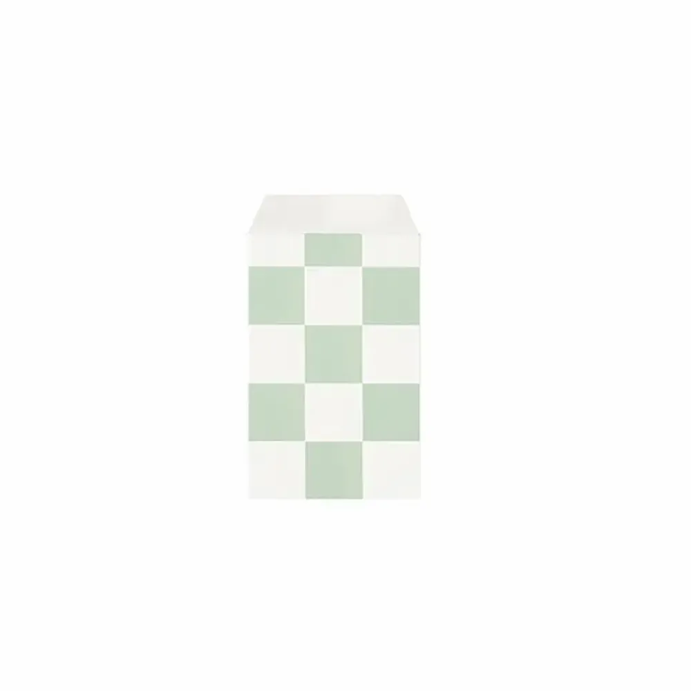 Gifts - Matte checkerboard pattern gift bags - LAVAL 1878