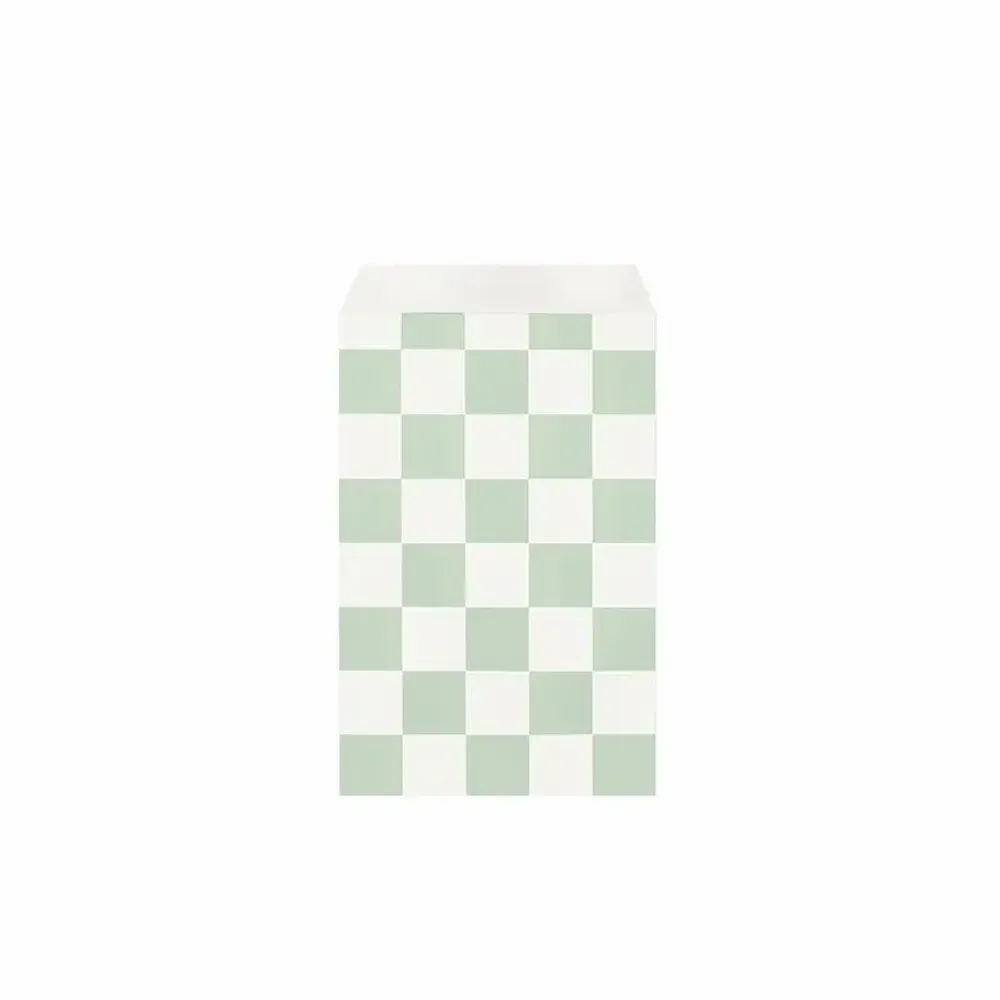 Gifts - Matte checkerboard pattern gift bags - LAVAL 1878