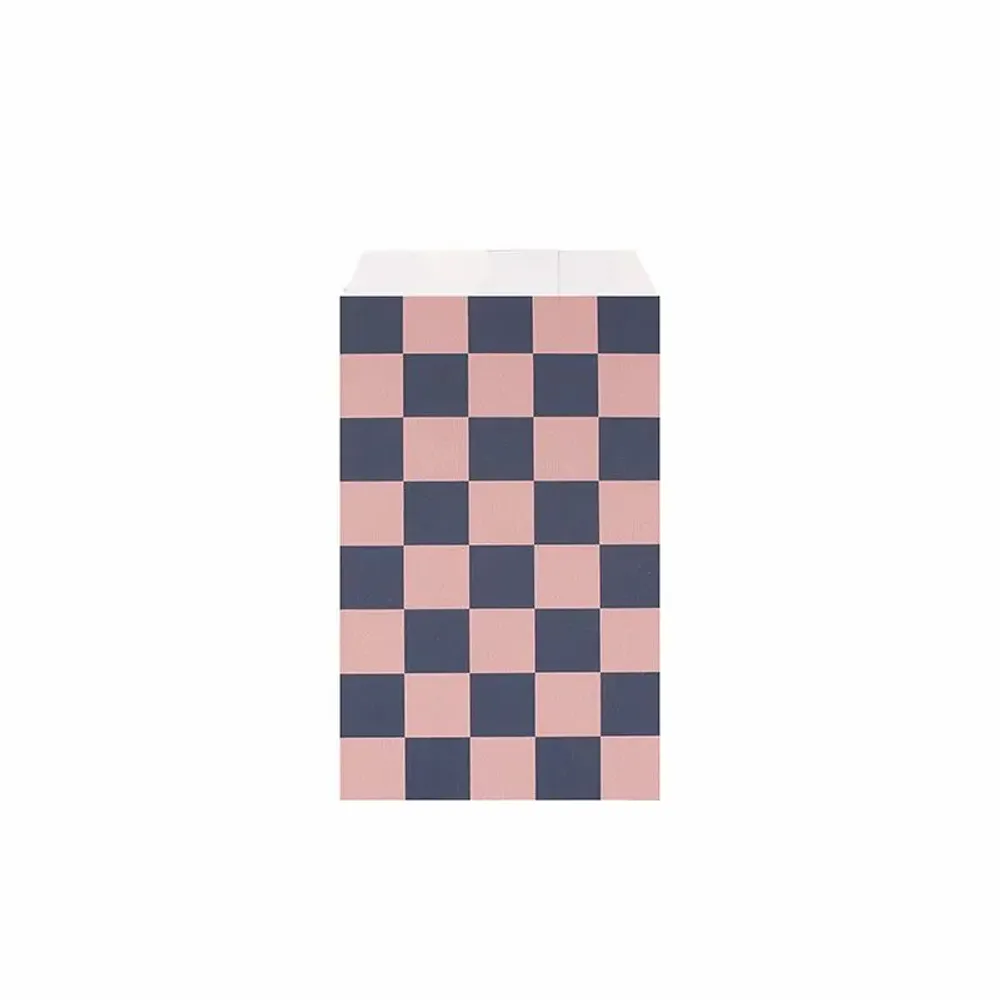 Cadeaux - Sachets cadeau mat motif damier - LAVAL 1878